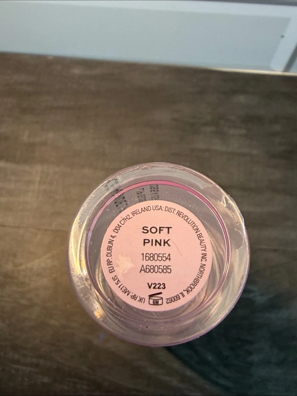 Revolution Shimmer Balm - Rose Gold & Pink Swirl